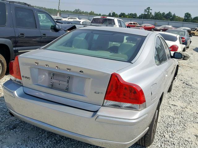 YV1RS592392727390 - 2009 VOLVO S60 2.5T SILVER photo 4