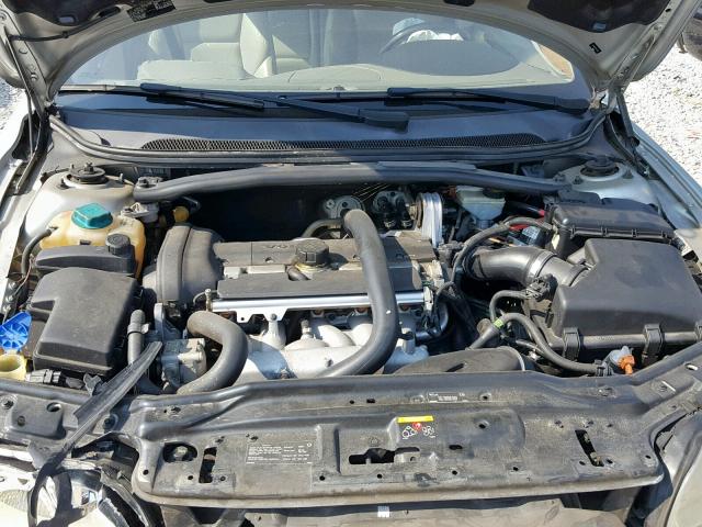 YV1RS592392727390 - 2009 VOLVO S60 2.5T SILVER photo 7