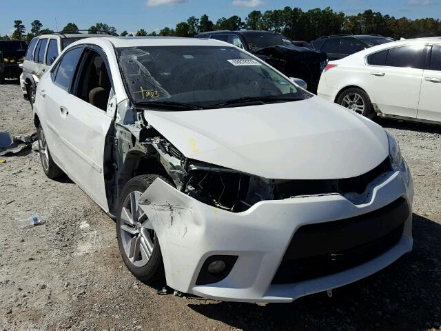 5YFBPRHE9EP009012 - 2014 TOYOTA COROLLA EC WHITE photo 1