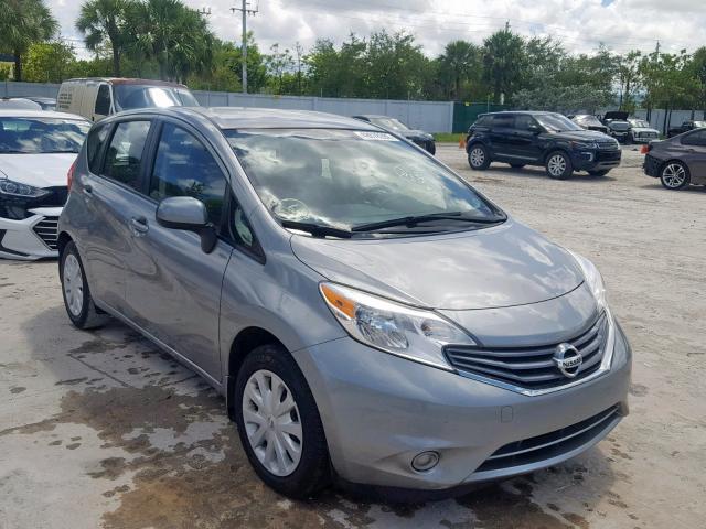 3N1CE2CP0EL378903 - 2014 NISSAN VERSA NOTE SILVER photo 1