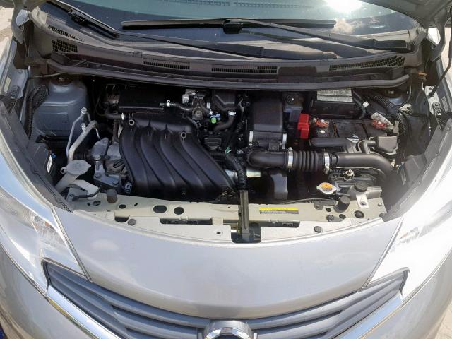 3N1CE2CP0EL378903 - 2014 NISSAN VERSA NOTE SILVER photo 7