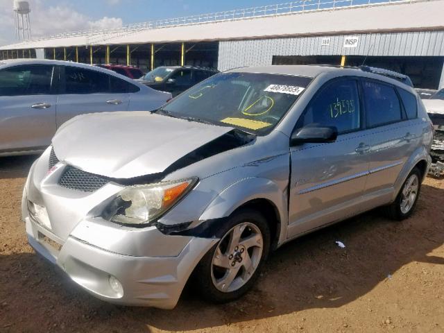 5Y2SL62803Z461964 - 2003 PONTIAC VIBE SILVER photo 2