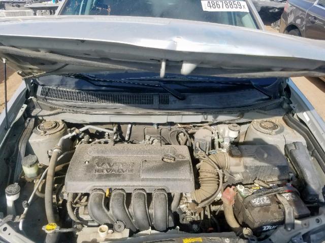 5Y2SL62803Z461964 - 2003 PONTIAC VIBE SILVER photo 7