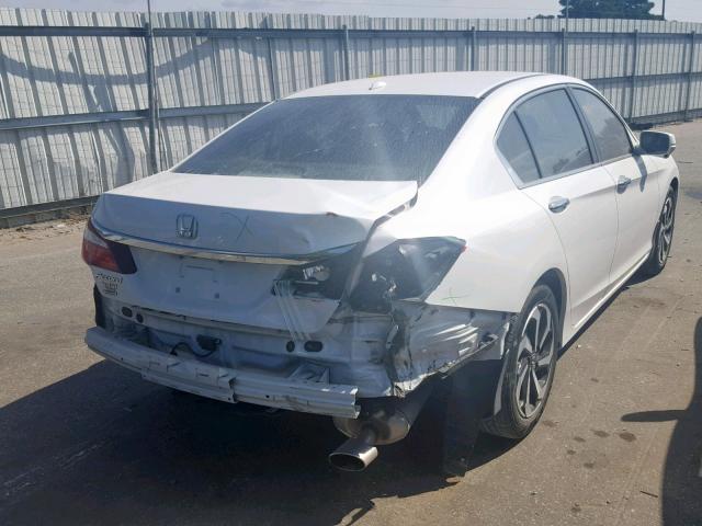 1HGCR2F85GA055741 - 2016 HONDA ACCORD EXL WHITE photo 4