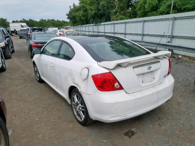 JTKDE177660068400 - 2006 TOYOTA SCION TC თეთრი ფოტო 3