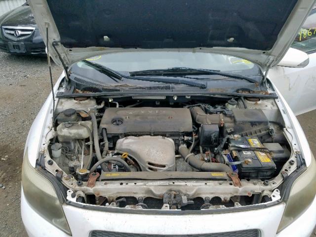 JTKDE177660068400 - 2006 TOYOTA SCION TC თეთრი ფოტო 7