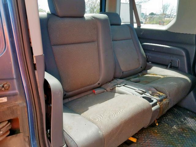 5J6YH28636L004836 - 2006 HONDA ELEMENT EX BLUE photo 6