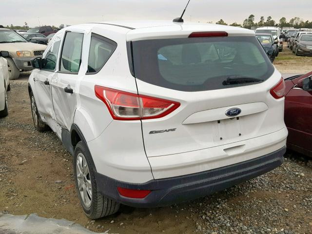 1FMCU0F75EUA86195 - 2014 FORD ESCAPE S WHITE photo 3