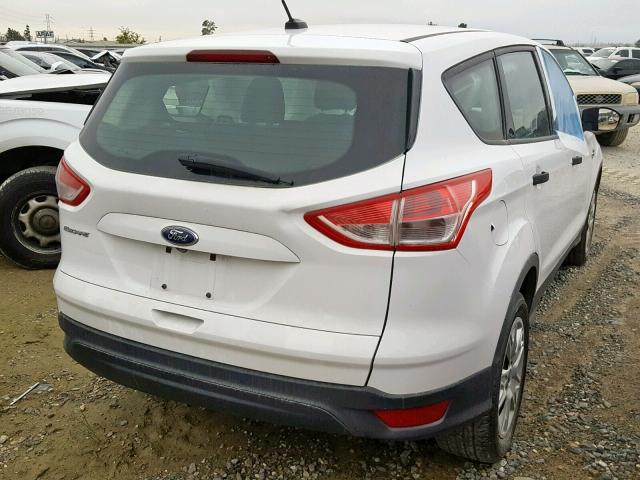 1FMCU0F75EUA86195 - 2014 FORD ESCAPE S WHITE photo 4