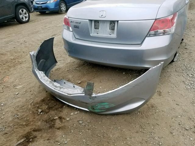 1HGCP26358A051569 - 2008 HONDA ACCORD LX SILVER photo 9