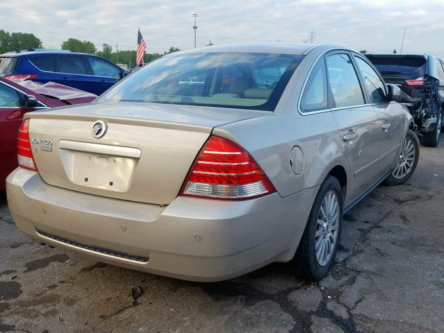 1MEHM42166G610567 - 2006 MERCURY MONTEGO PR 金色 照片 4