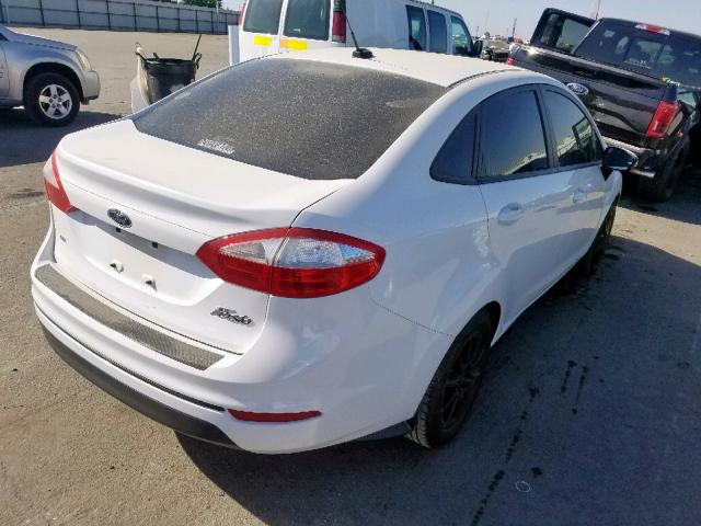 3FADP4BJ5EM190835 - 2014 FORD FIESTA SE WHITE photo 4