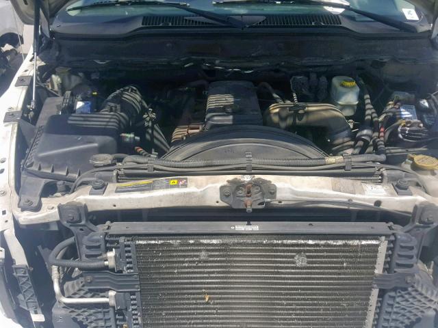 3D7KS28C85G762417 - 2005 DODGE RAM 2500 S თეთრი ფოტო 7