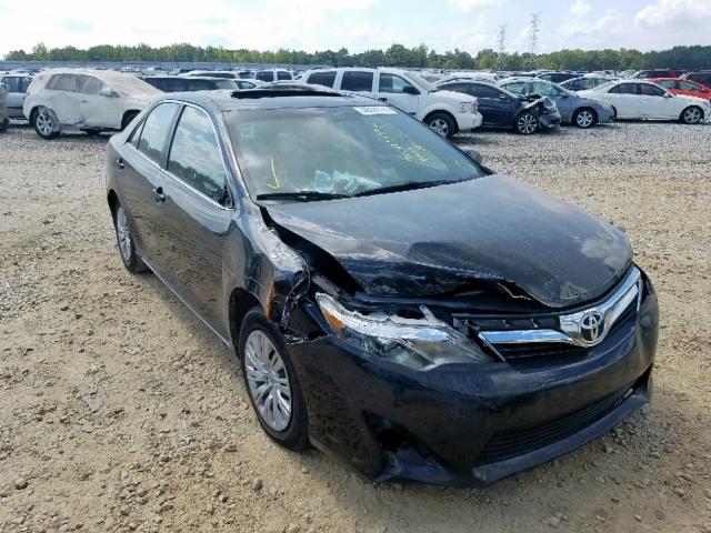 4T1BF1FK7CU599722 - 2012 TOYOTA CAMRY BASE BLACK photo 1