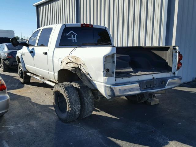 3D7MX49A08G129739 - 2008 DODGE RAM 3500 WHITE photo 3