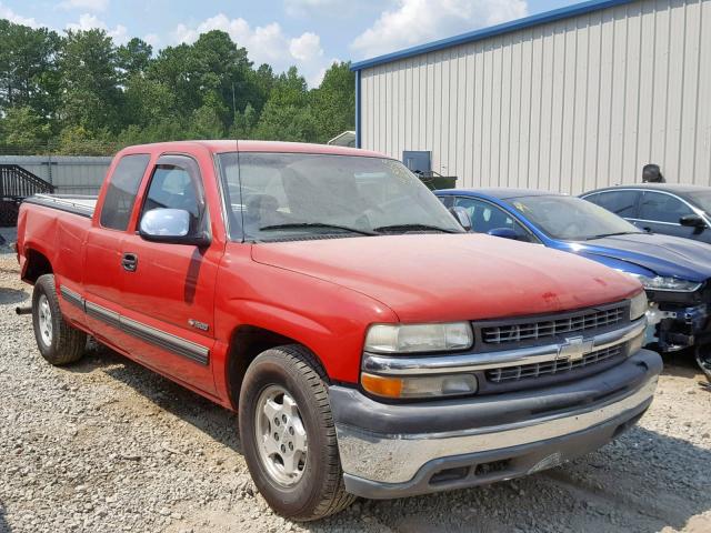 2GCEC19T1Y1174272 - 2000 CHEVROLET SILVERADO RED photo 1