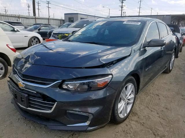 1G1ZJ5SU9GF332567 - 2016 CHEVROLET MALIBU HYB BLACK photo 2