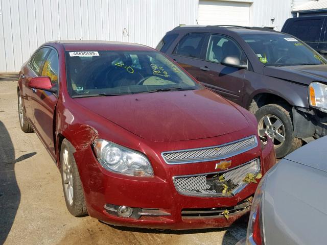1G1ZE5EU9BF309427 - 2011 CHEVROLET MALIBU LTZ მუქწითელი ფოტო 1