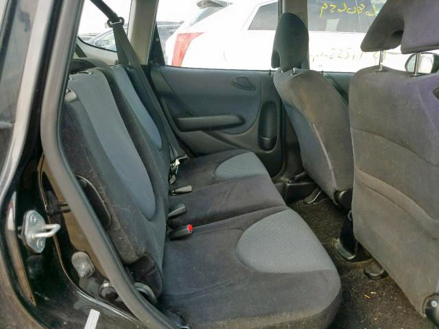 JHMGD37647S024037 - 2007 HONDA FIT S 黑色 照片 6