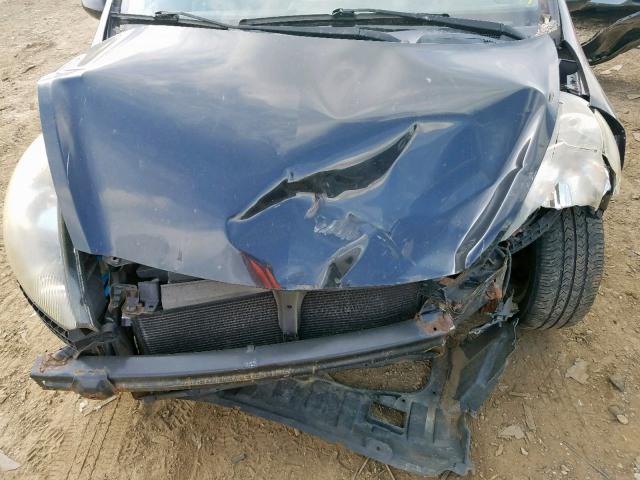 JHMGD37647S024037 - 2007 HONDA FIT S 黑色 照片 7