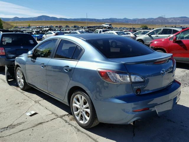 JM1BL1S53A1228150 - 2010 MAZDA 3 S BLUE photo 3