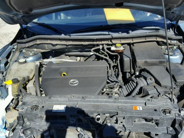 JM1BL1S53A1228150 - 2010 MAZDA 3 S BLUE photo 7