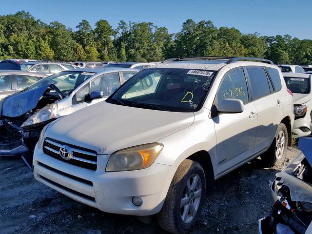 JTMZD31V365025526 - 2006 TOYOTA RAV4 LIMIT WHITE photo 2