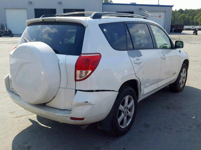 JTMZD31V365025526 - 2006 TOYOTA RAV4 LIMIT WHITE photo 4