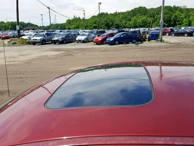 1MEHM431X5G600489 - 2005 MERCURY MONTEGO PR ბურგუნდია ფოტო 9