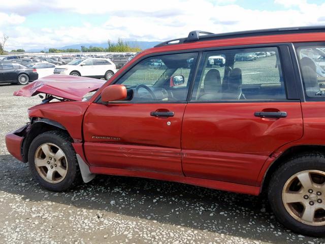 JF1SF65661H706003 - 2001 SUBARU FORESTER S Qırmızı foto 9