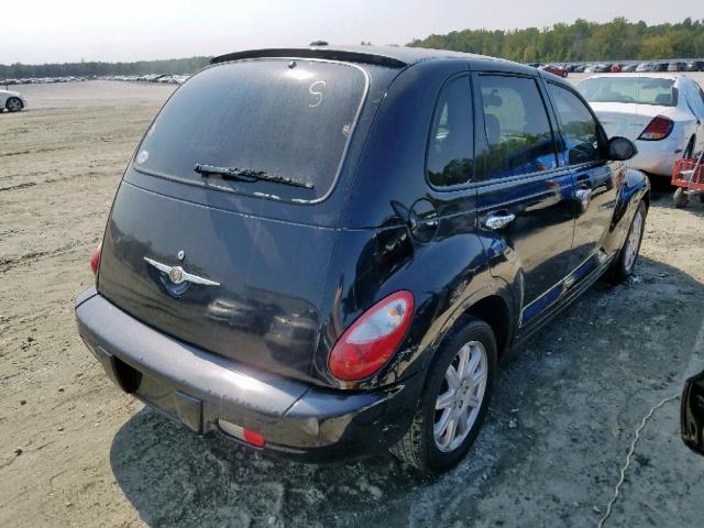 3A8FY58B68T104523 - 2008 CHRYSLER PT CRUISER BLACK photo 4