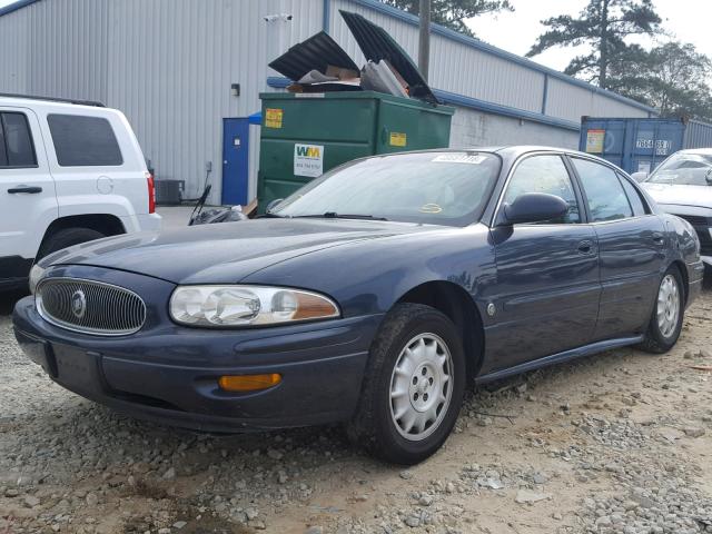 1G4HP54K214264897 - 2001 BUICK LESABRE CU BLUE photo 2