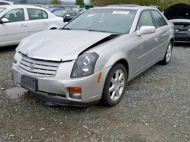 1G6DP577060206704 - 2006 CADILLAC CTS HI FEA SILVER photo 2