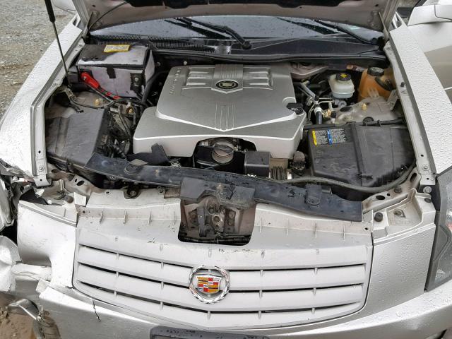 1G6DP577060206704 - 2006 CADILLAC CTS HI FEA SILVER photo 7