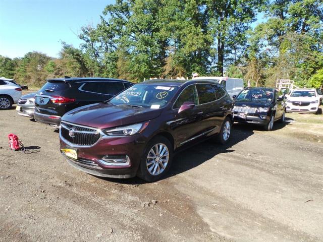 5GAEVBKWXJJ174594 - 2018 BUICK ENCLAVE PR BURGUNDY photo 1