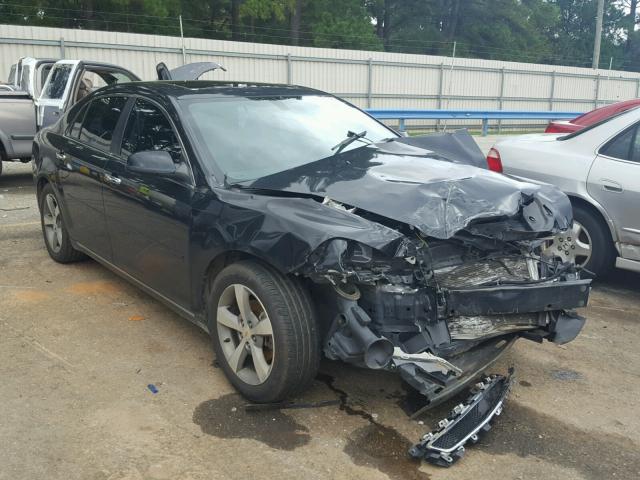 1G1ZC5E01CF105029 - 2012 CHEVROLET MALIBU 1LT BLACK photo 1