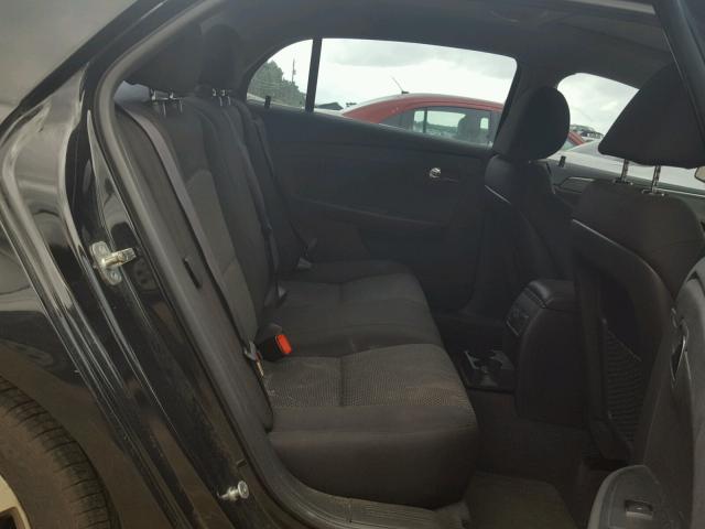 1G1ZC5E01CF105029 - 2012 CHEVROLET MALIBU 1LT BLACK photo 6