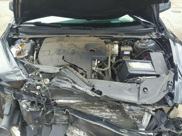 1G1ZC5E01CF105029 - 2012 CHEVROLET MALIBU 1LT BLACK photo 7