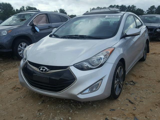 KMHDH6AE7DU016245 - 2013 HYUNDAI ELANTRA CO GRAY photo 2