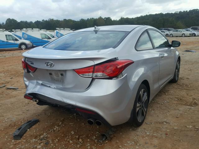 KMHDH6AE7DU016245 - 2013 HYUNDAI ELANTRA CO GRAY photo 4