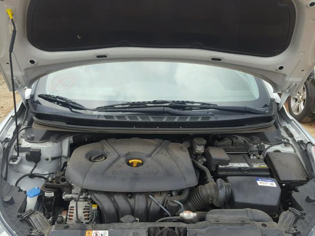 KMHDH6AE7DU016245 - 2013 HYUNDAI ELANTRA CO GRAY photo 7