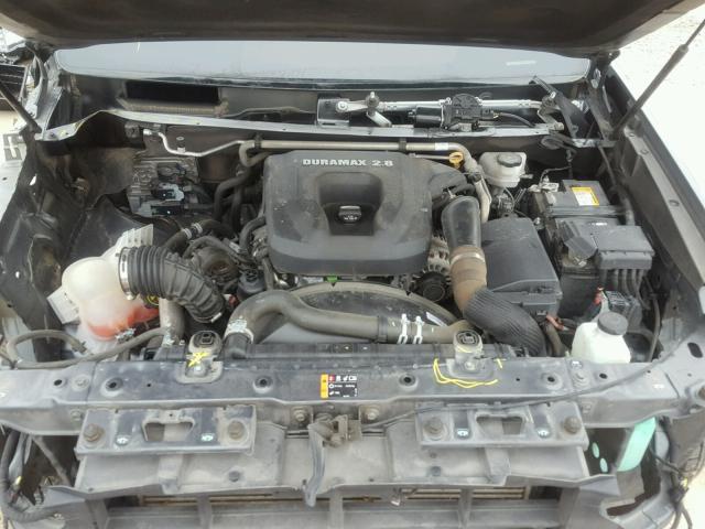 1GCPTCE10G1363749 - 2016 CHEVROLET COLORADO L GRAY photo 7