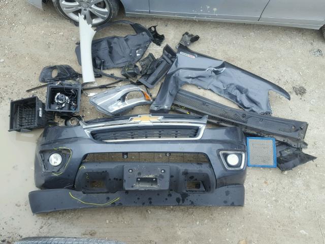 1GCPTCE10G1363749 - 2016 CHEVROLET COLORADO L GRAY photo 9