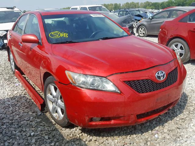 4T1BE46K19U294195 - 2009 TOYOTA CAMRY BASE RED photo 1
