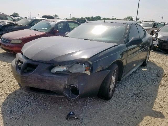 2G2WS542141157502 - 2004 PONTIAC GRAND PRIX BLACK photo 2
