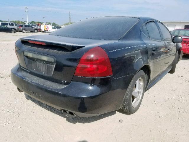 2G2WS542141157502 - 2004 PONTIAC GRAND PRIX BLACK photo 4