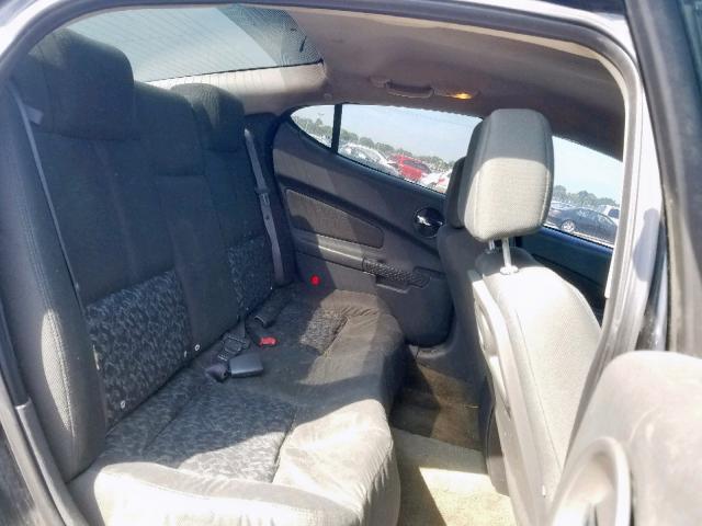 2G2WS542141157502 - 2004 PONTIAC GRAND PRIX BLACK photo 6