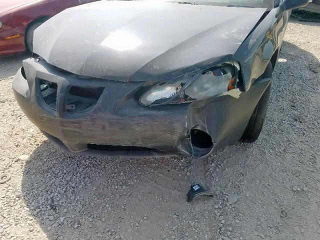 2G2WS542141157502 - 2004 PONTIAC GRAND PRIX BLACK photo 9