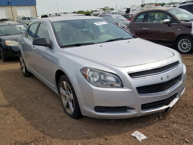 1G1ZA5EU1CF218102 - 2012 CHEVROLET MALIBU LS SILVER photo 1