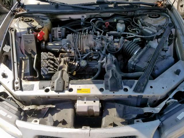 1G2WR1210YF201602 - 2000 PONTIAC GRAND PRIX SILVER photo 7